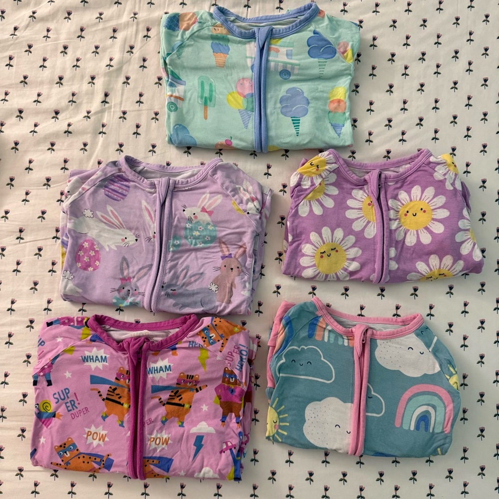 Little Sleepies Zippies - 6-12m